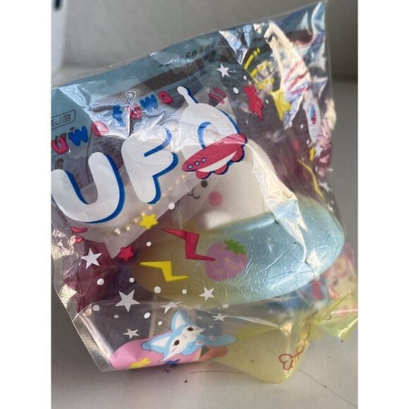 IBloom Marshmallow Bear Fuwa Fuwa UFO Marmo Rainbow Mini Soft Scented - Picture 5 of 12